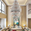 Crystal indoor decoration led chandelier pendant light